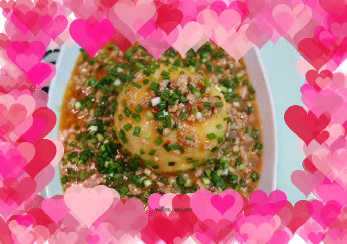 Minced meat and mashed potatoes