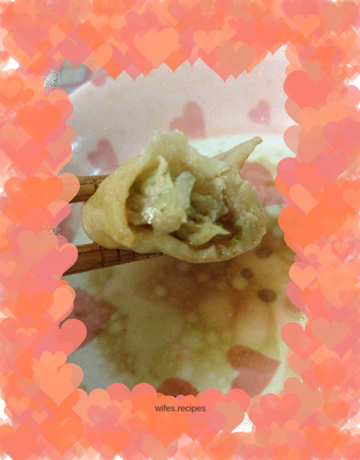 Pork and cabbage dumplings