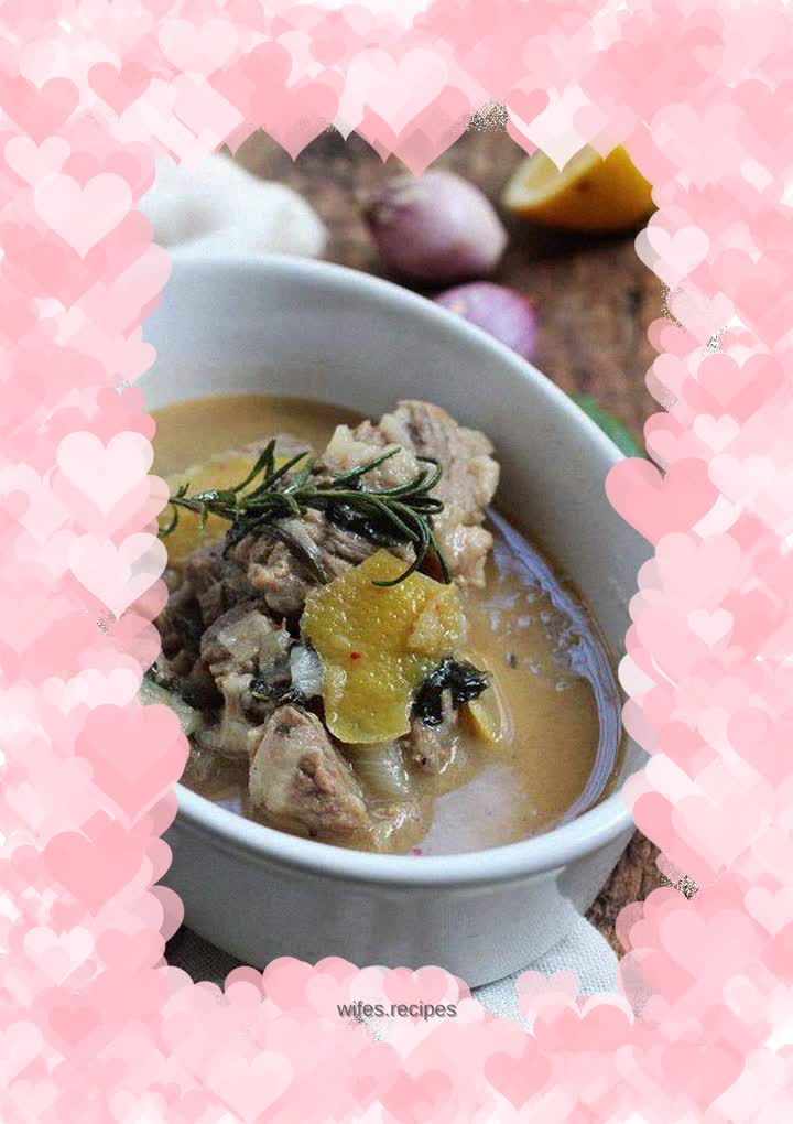 Mediterranean style---Lemon Herb Beef Stew