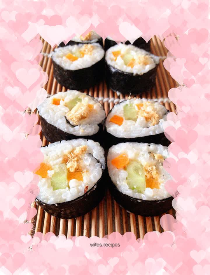 Family simple version of sushi