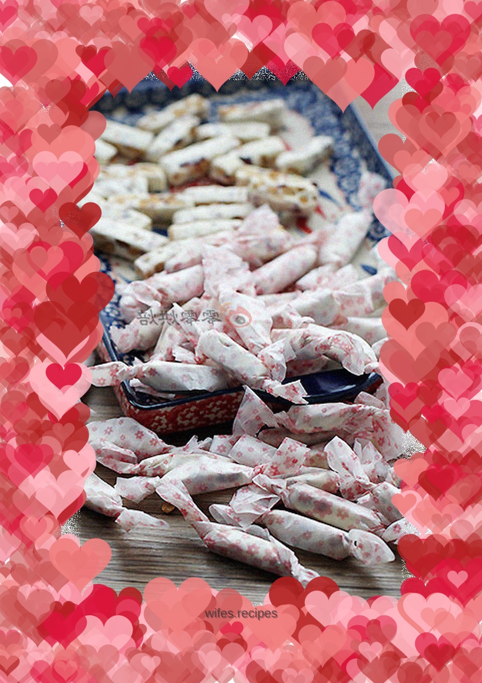 Cranberry Peanut Nougat-Marshmallow Version