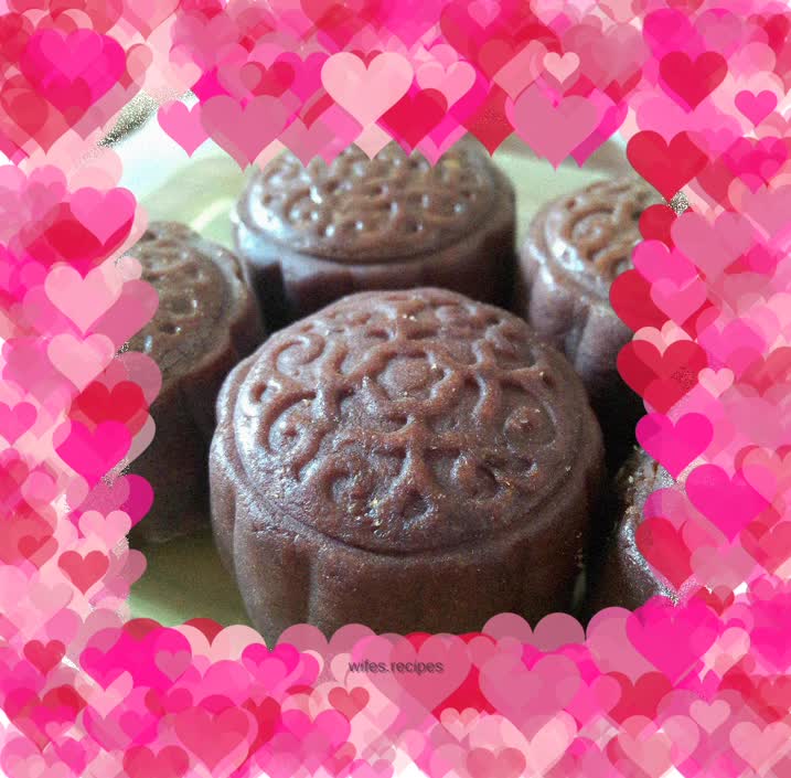 Chocolate Coconut Mooncake