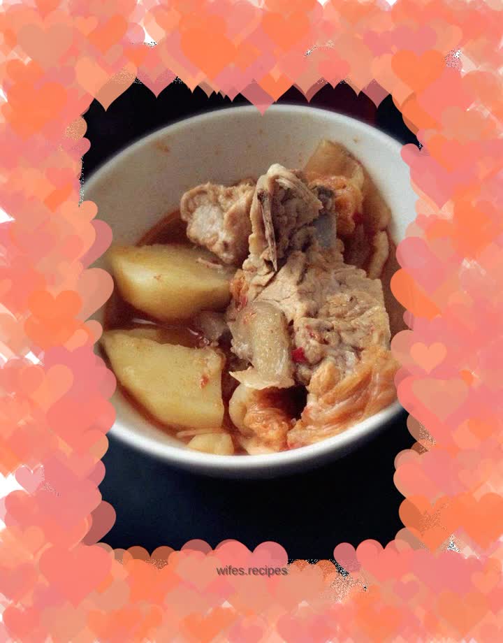 Korean Pork Bone Soup (Gamja Tang)