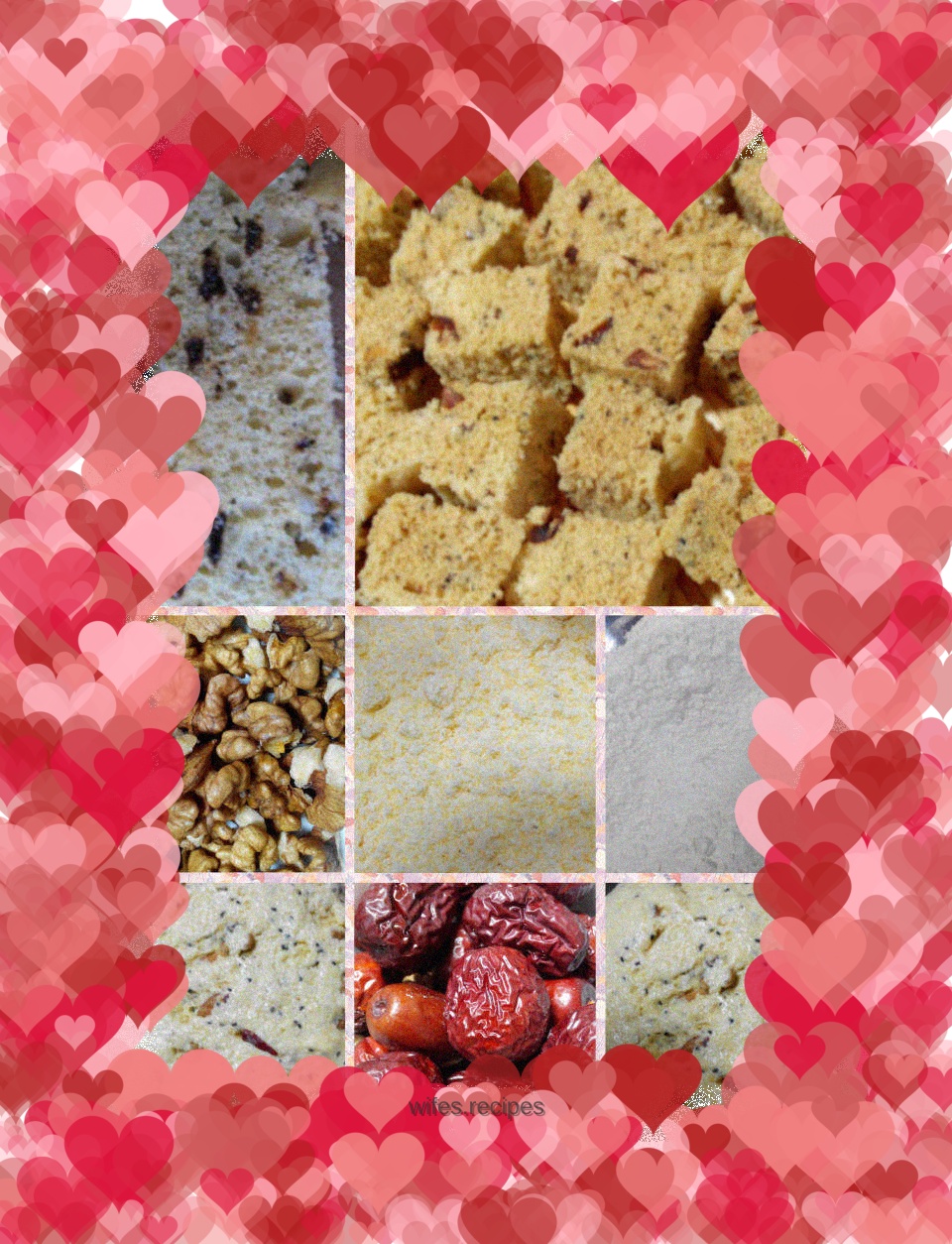 Walnut and Red Date Silk Cake