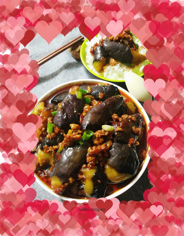 Fish-flavored minced pork and eggplant