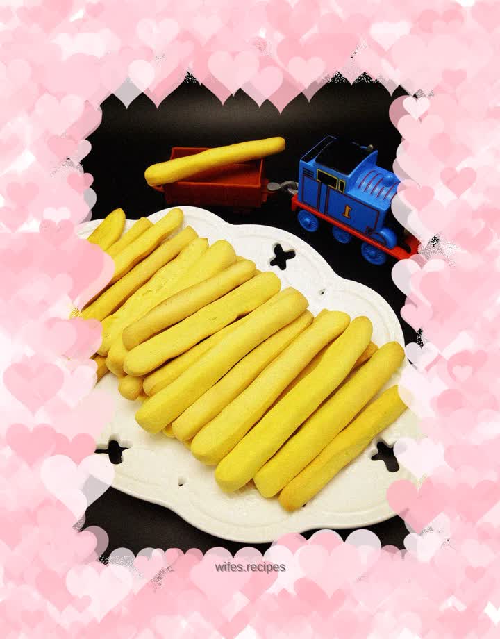 Custard teething stick