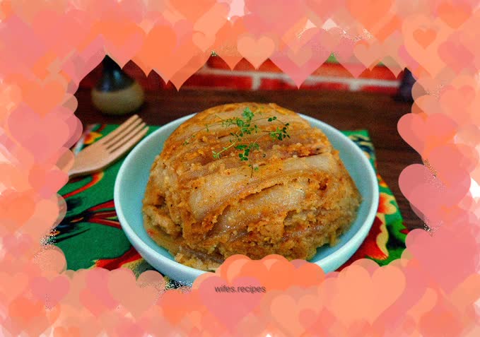 Steamed pork with rice flour - the taste of hometown
