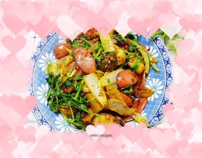 BBQ Sausage Fish Balls