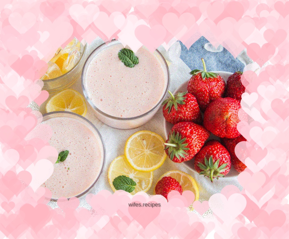 Strawberry Pineapple Milkshake