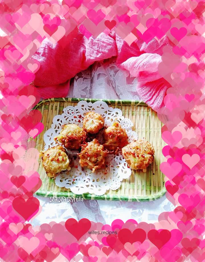 Vegetarian Fried Carrot Balls