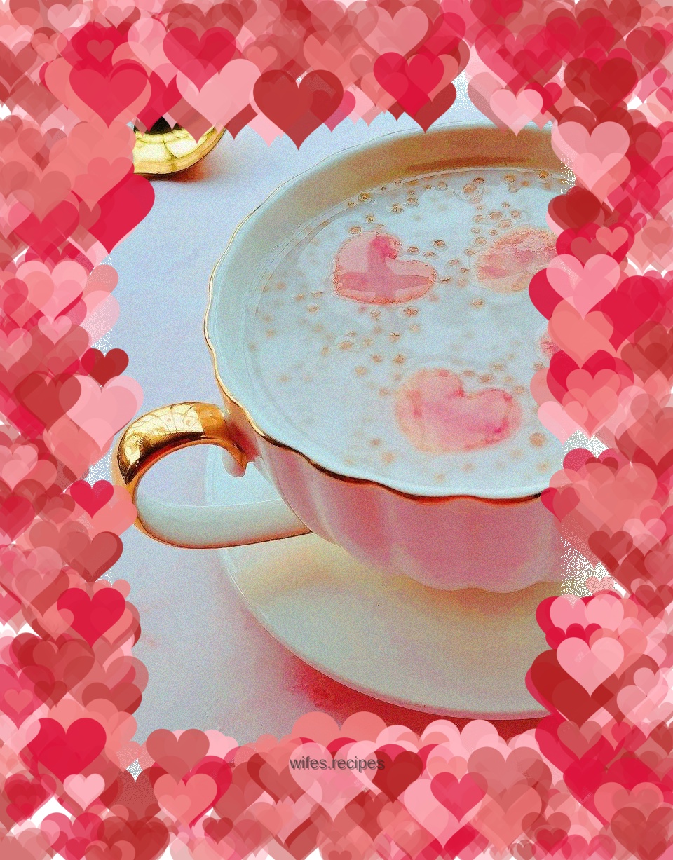 Soft and chewy peach sago | Comes with boiled and crystal clear sago