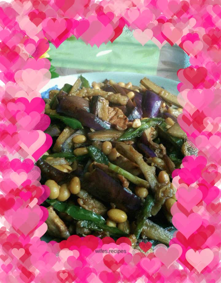 Soybean braised eggplant