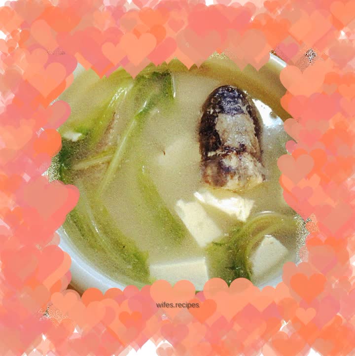 Fish head and tofu soup