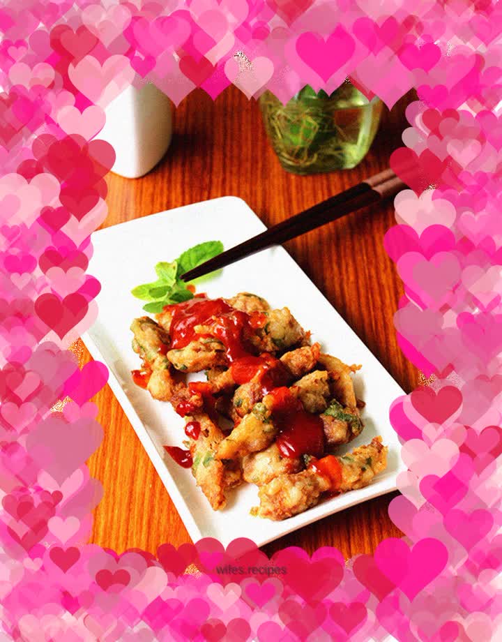 Mint and osmanthus meat