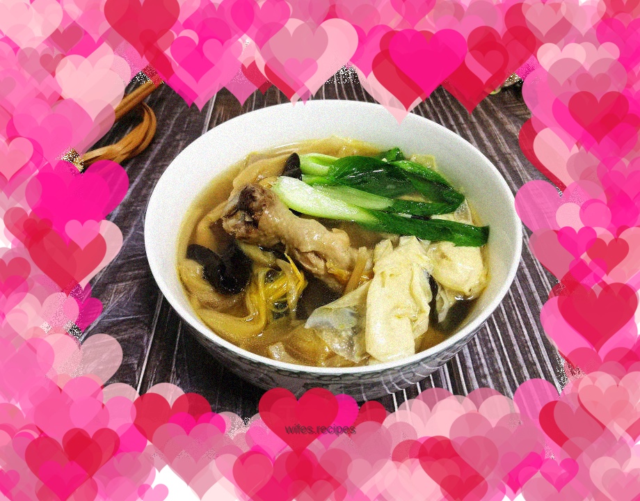 Chicken Soup Tofu Skin