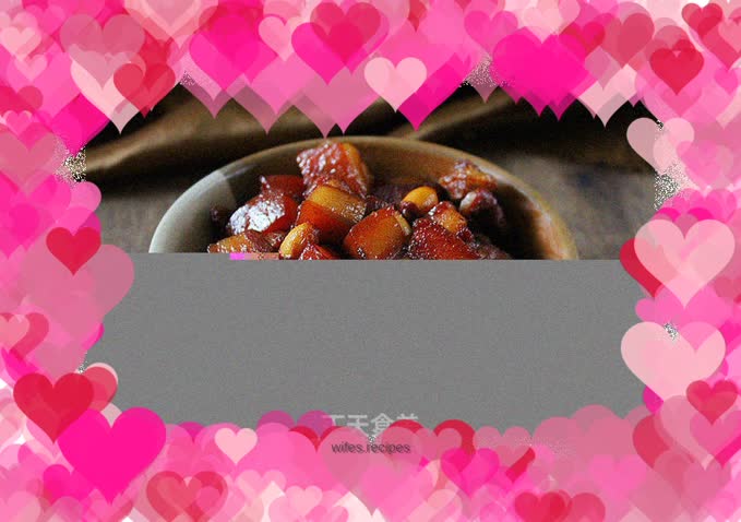 Lotus seed braised pork