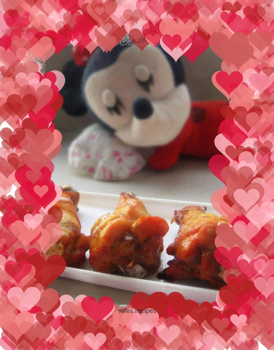 Grilled chicken wings