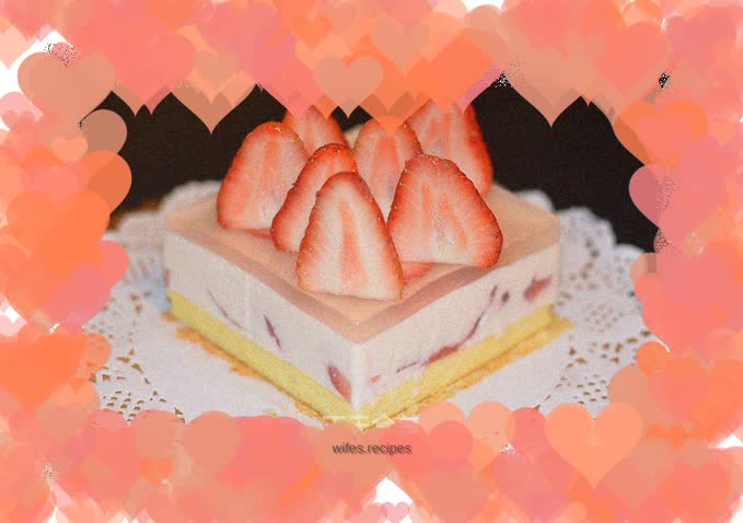 Yogurt Strawberry Mousse