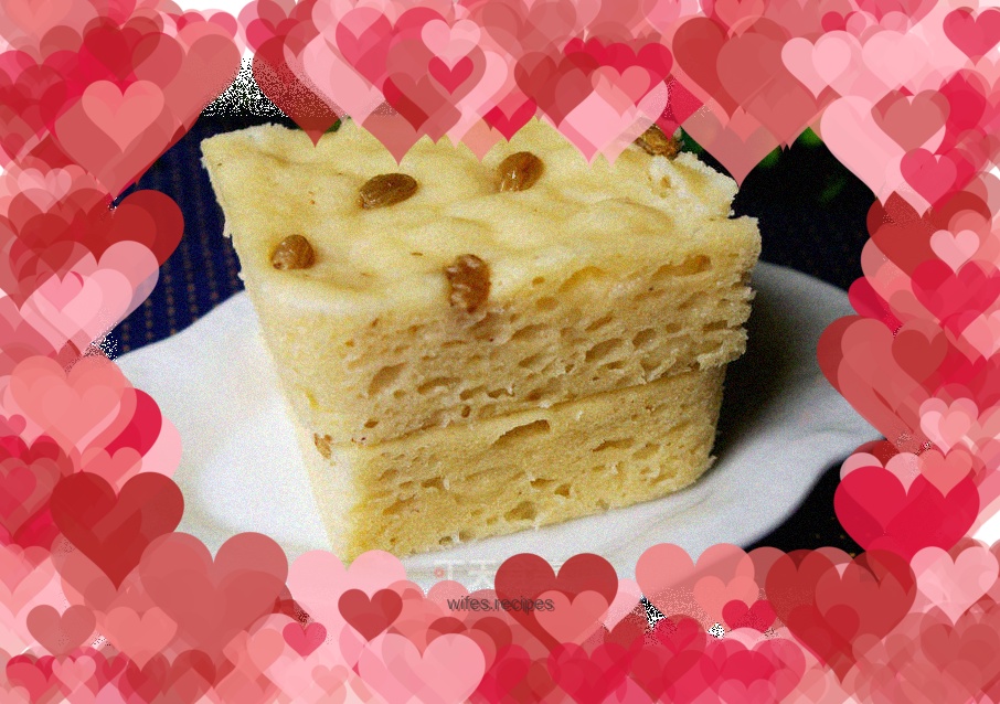 Soy milk steamed cake