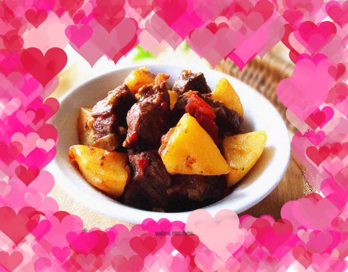 Beef stew with potatoes