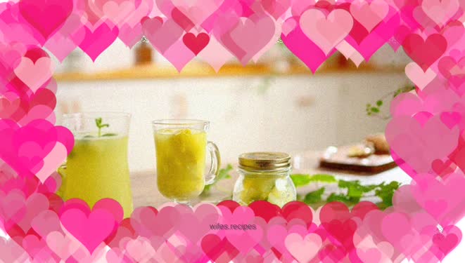 nuc juicer recipe: ginger lemon ice, a refreshing summer drink