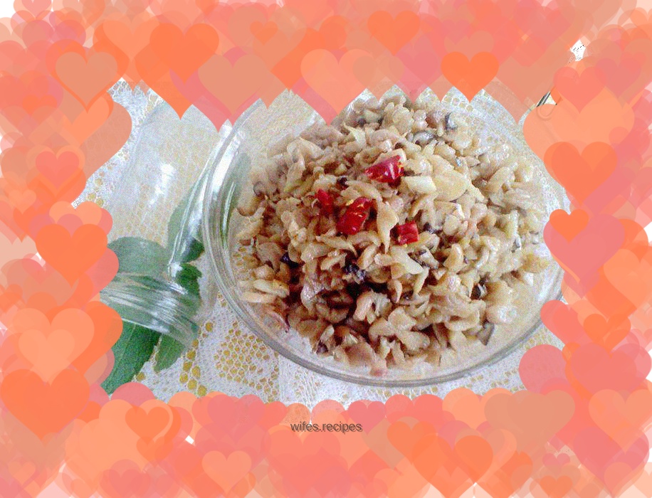 The side dish I used to eat when I was a kid - stir-fried dried radish