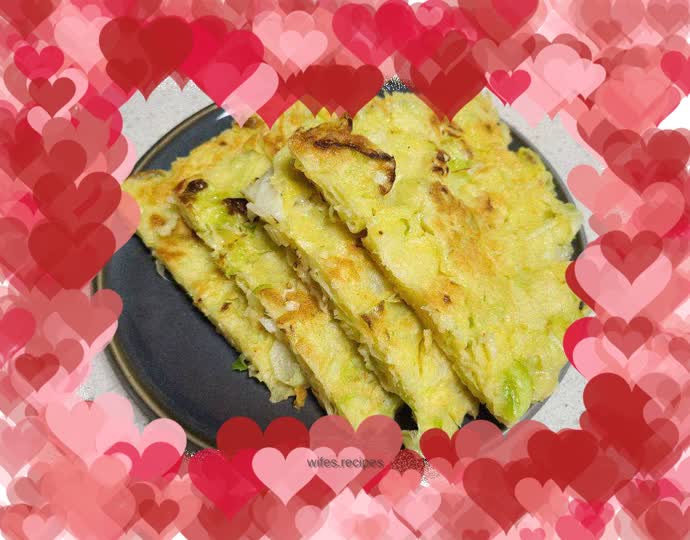 Cabbage and Egg Pancakes