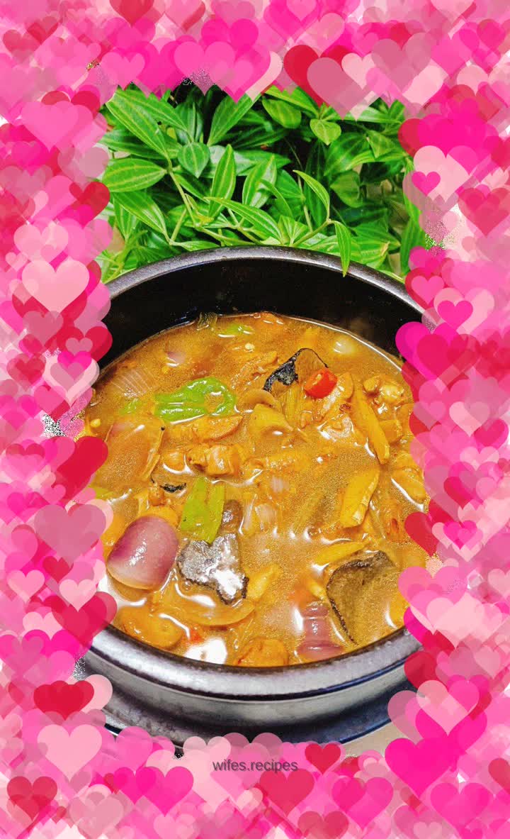 Braised chicken - you can also make the taste from outside at home