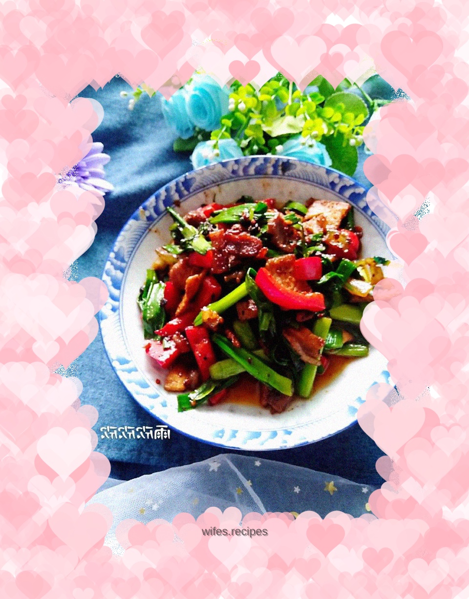 Traditional twice-cooked pork