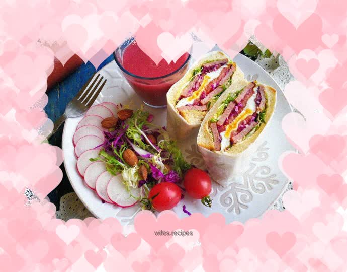 Brown Wheat Sandwich