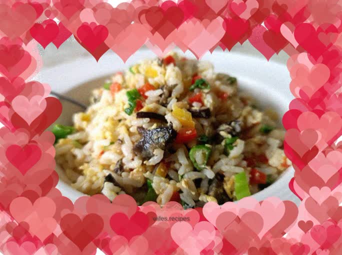 Colorful Egg Fried Rice