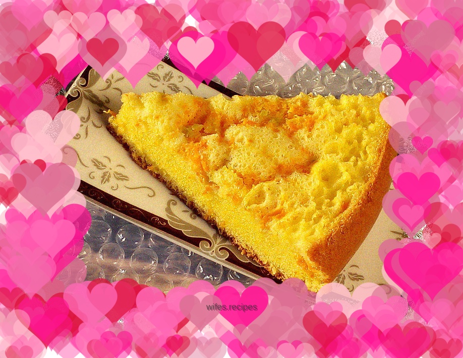 Rice cooker version of chiffon cake