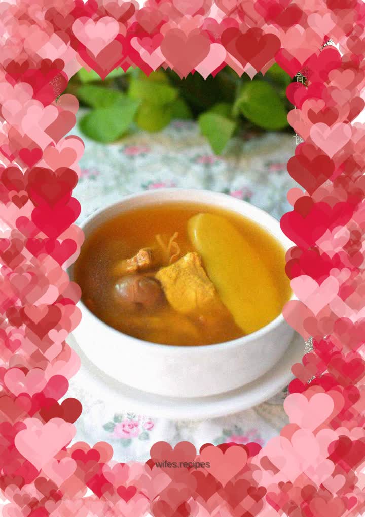 Longan Cordyceps Flower Pork Soup