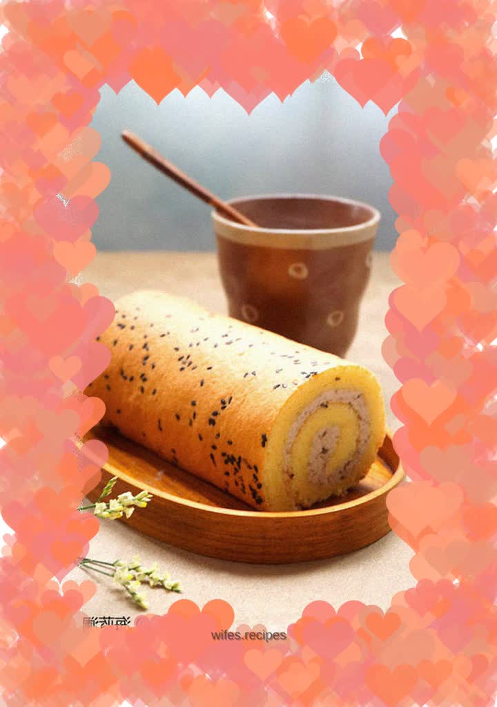 Banana Layer Cake Roll