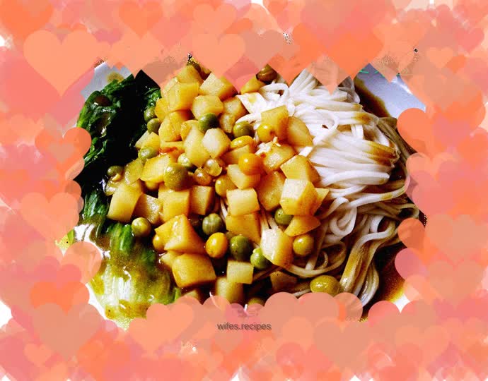 Curry Potato Noodles