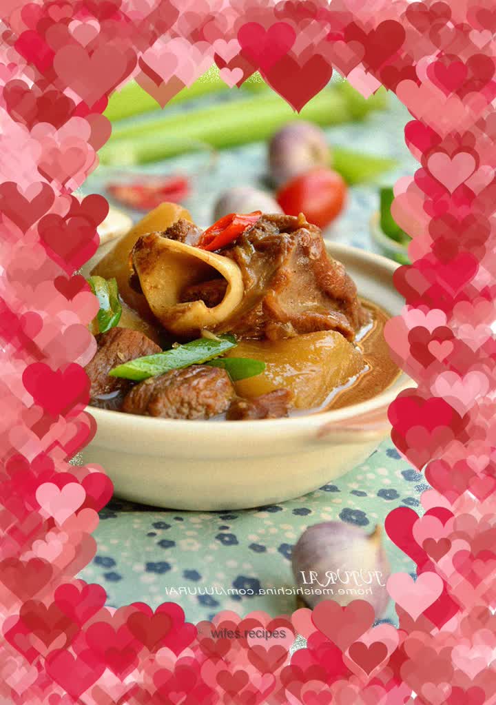 Carrot and mutton stew