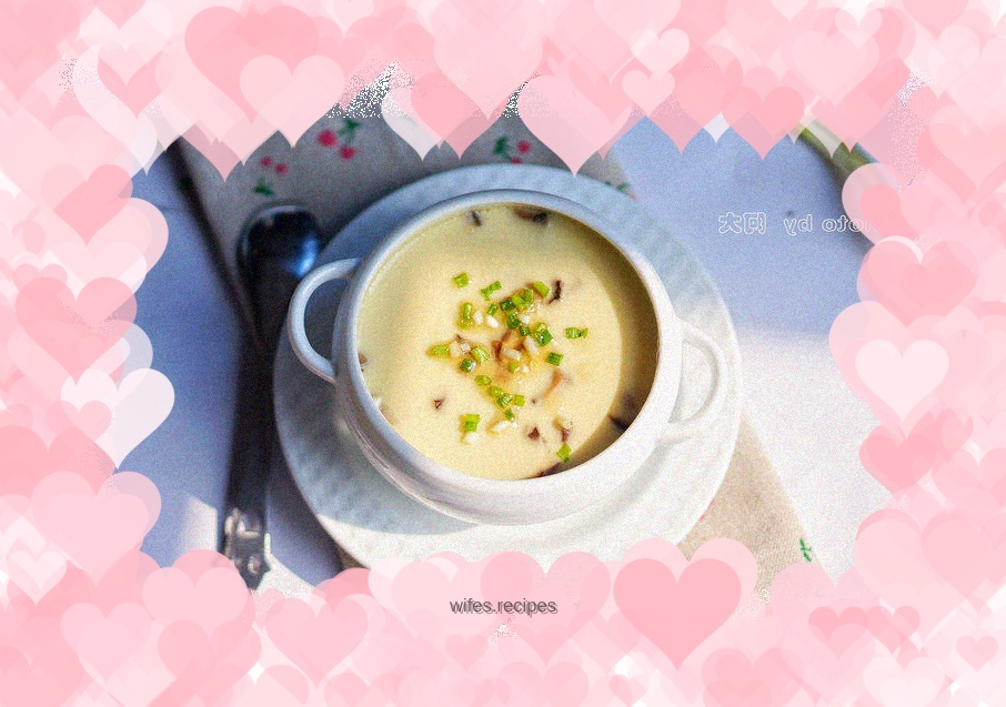 Mushroom Steamed Egg