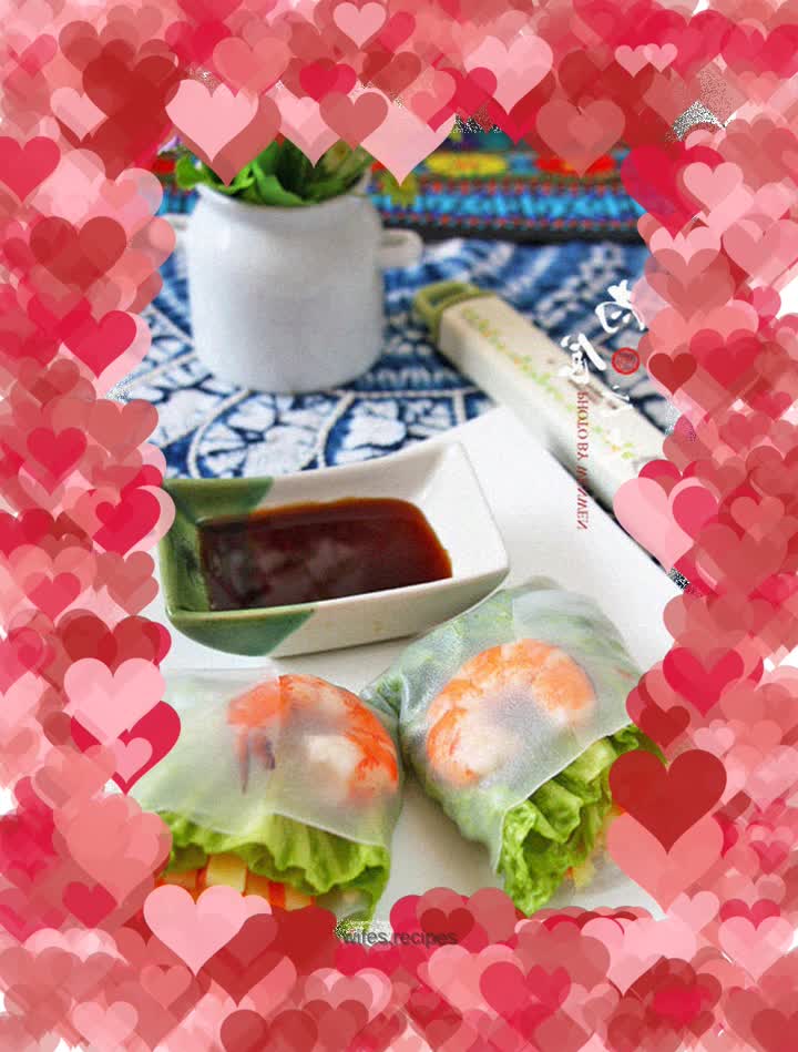 【Vietnam】Shrimp Spring Rolls