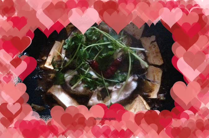 Pickled fish cubes and rolled tofu