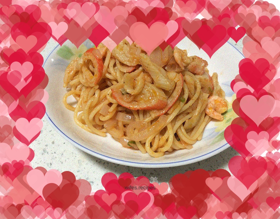 Seafood Tomato Sauce Pasta