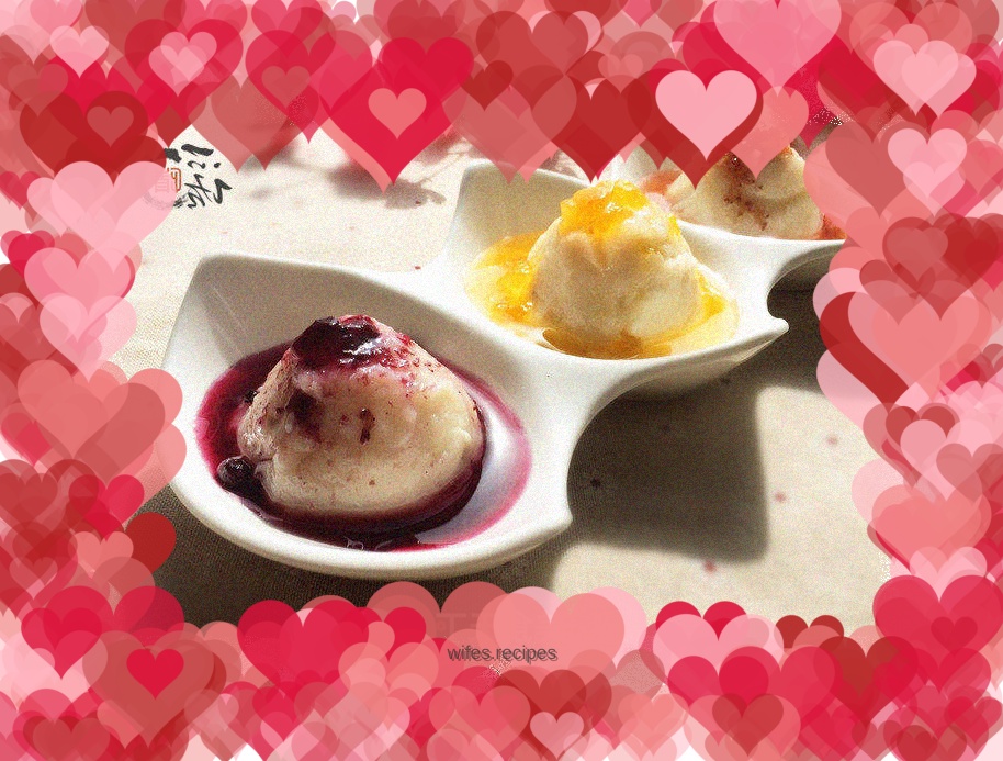 Fruity three-color yam