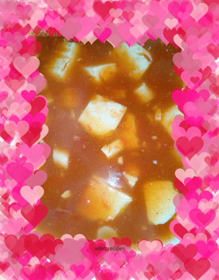 Tomato, Shrimp and Tofu Soup