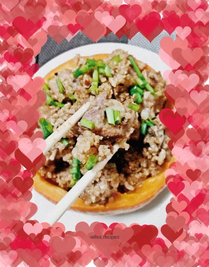 Steamed Pork Ribs and Pumpkin Stew