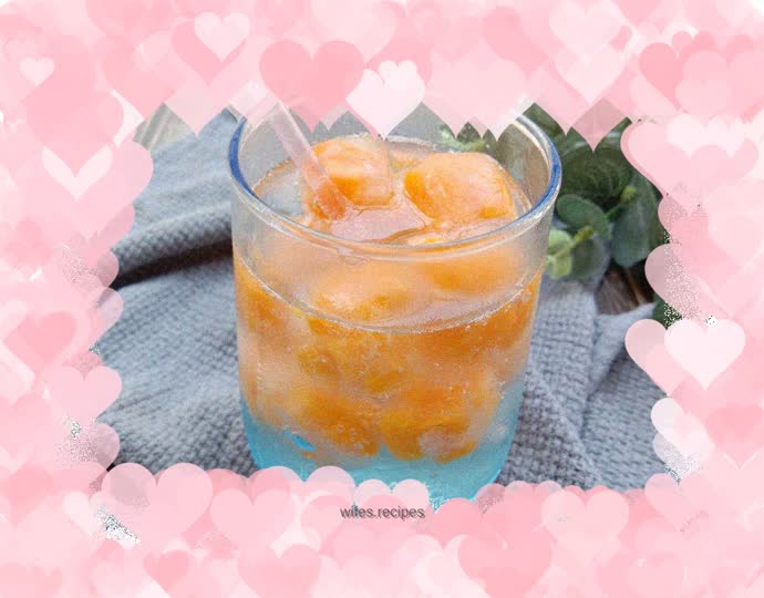 Mango sparkling water