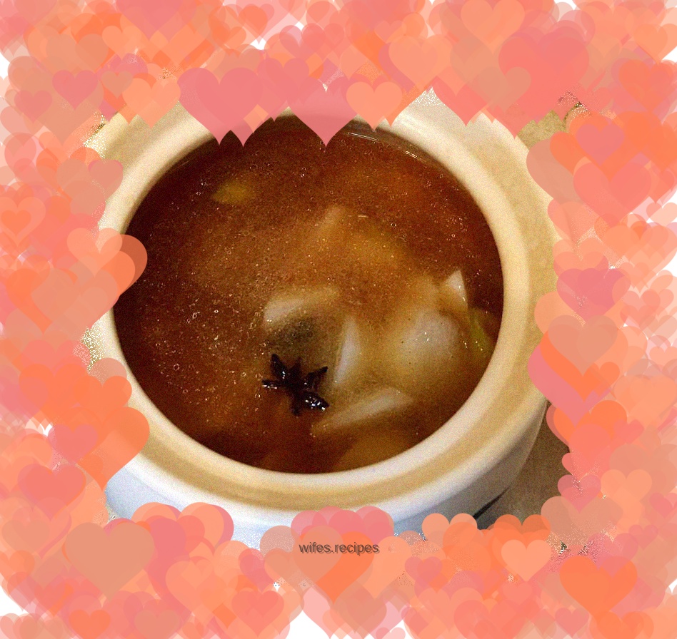 Mutton and radish soup