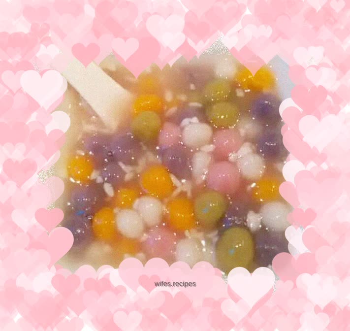 Colorful glutinous rice dumplings