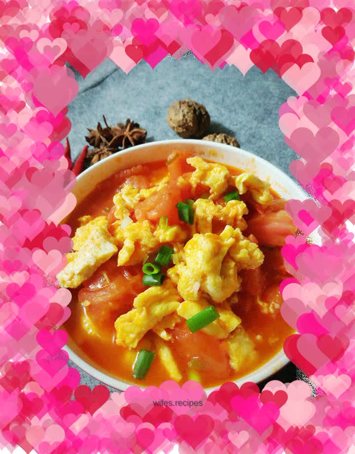 Tomato scrambled eggs