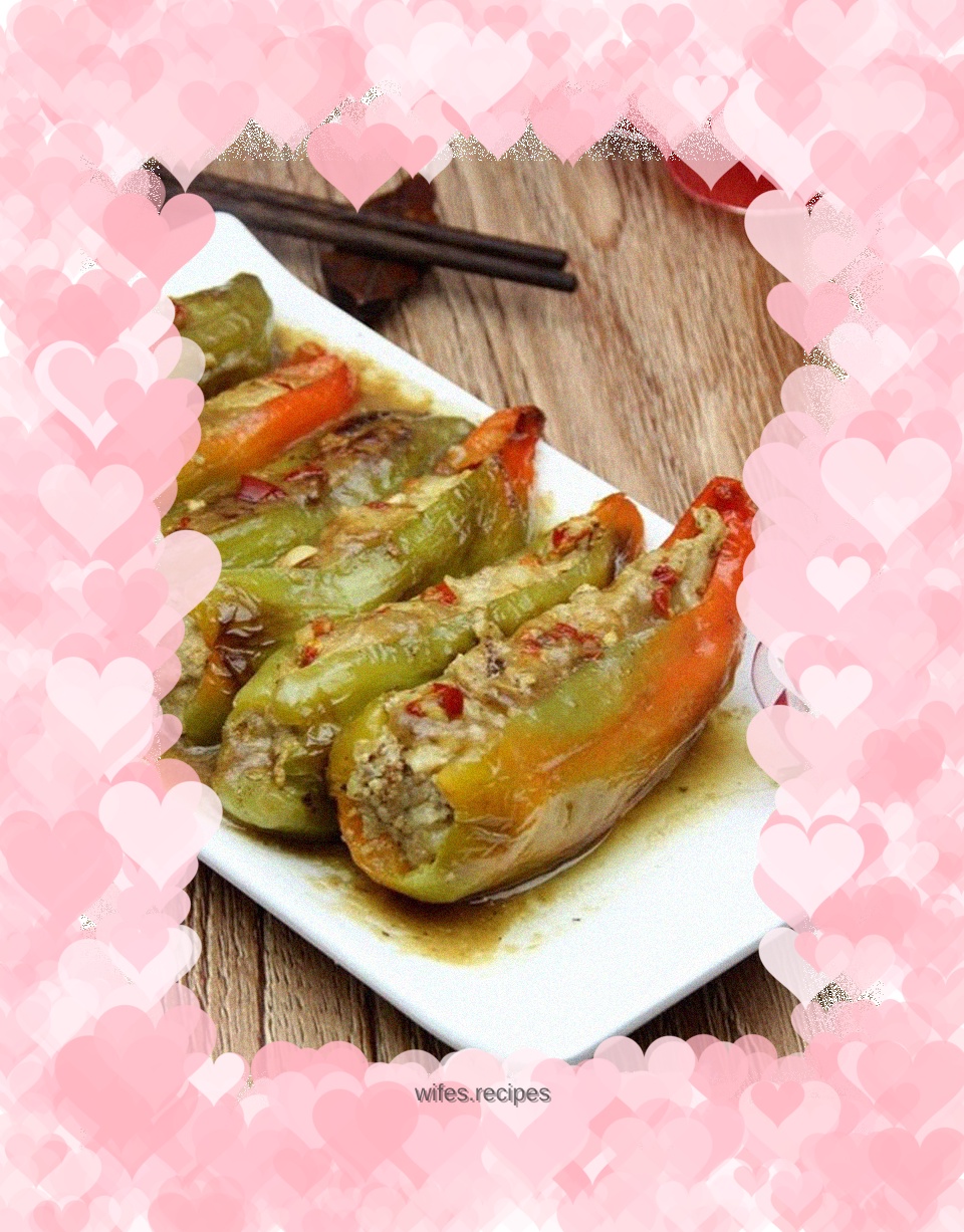 Stuffed Pork with Spicy Peppers
