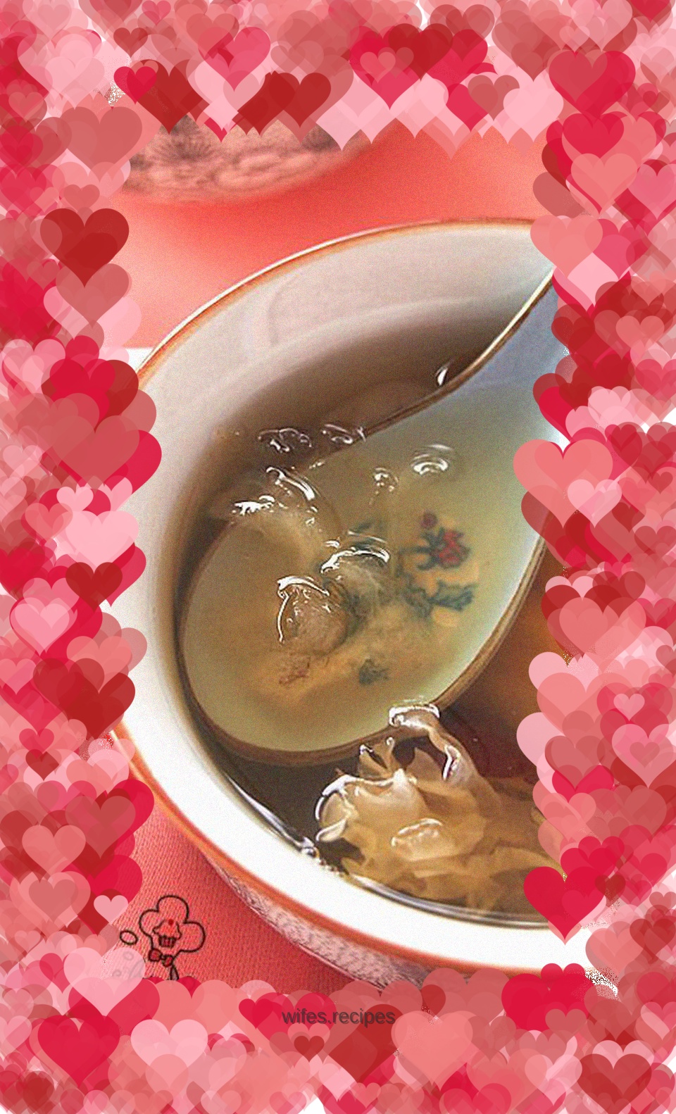 Bird's nest, lily and lotus seed soup