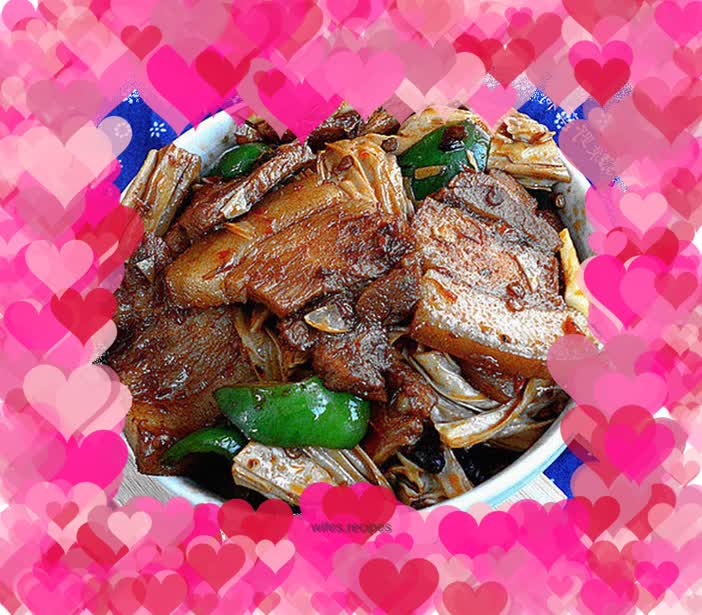 Bean curd twice-cooked pork